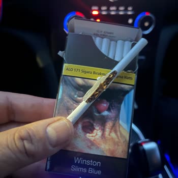 Winston Sigara Paketinde Kağıt Eksikliği Ürün Hatası Ve Değişim Talebi