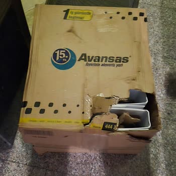 Avansas Hasarlı Paketleme ve Dökülen Kalemler Nedeniyle Güven Kaybı