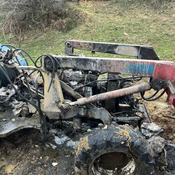 New Holland T480S Traktör Kendi Kendine Yandı Ve Üretim Kusuru İddiası