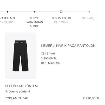 Zara Yanlış İade Etiketi Nedeniyle Para İadesi Reddediliyor