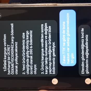 Instagram Butiğinde Değişim Ve İade Sözü Verilirken 260 TL Ekstra Kargo Ücreti Çıktı