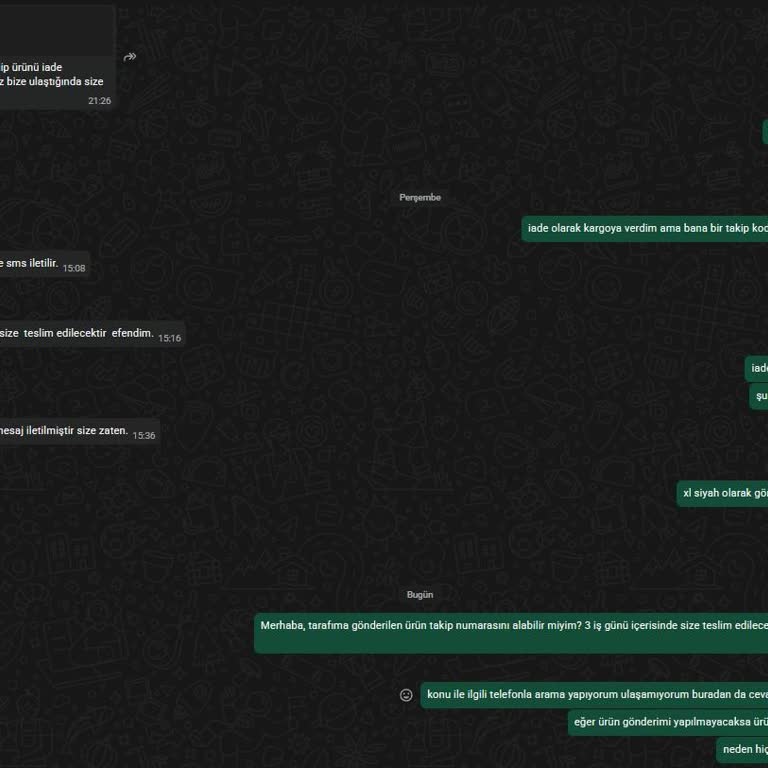 Boodie'den Değişim Ve İade Konusunda Cevapsızlık