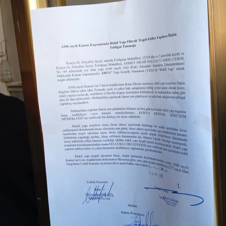 Riskli Yapı Raporu Nedeniyle Kapanan İşyerindeki Ürün İadesi Reddedildi