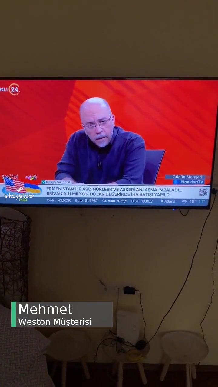Weston Marka TV Ekranı Bozuk videonun kapak resmi