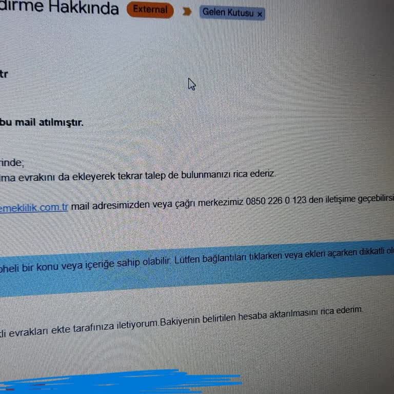 Kuveyt Türk Katılım Emeklilikte BES Sözleşmesi Sonlandırma Süreci Gereksiz Şekilde Uzuyor