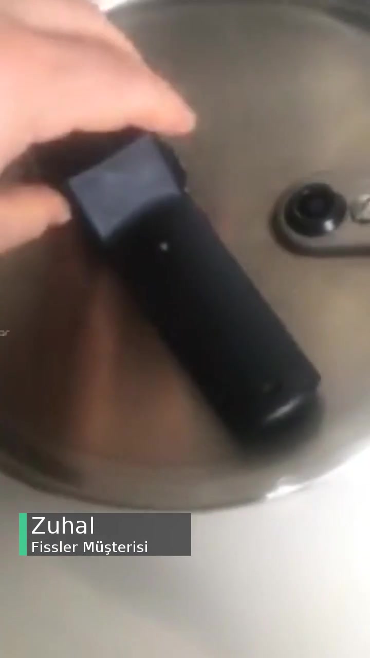 Fissler Düdüklümün Sapı Kırıldı Ve Beyaz Çizgisi Çıkmıyor! videonun kapak resmi