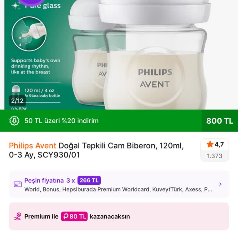 Hepsiburada'dan Philips Avent Yanlış Biberon Gönderimi Ve Güven Sorunu