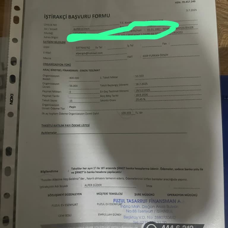 Söz Verilen Sürede Fazla Bakiyenin İadesi Yapılmadı