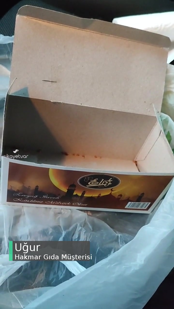 Hakmar Gıda Kandil Simidinde Metal Parçası Çıktı! videonun kapak resmi