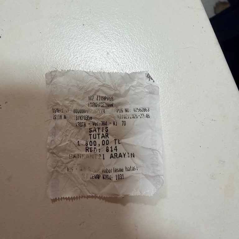 Ziraat Bankası QR Ödemelerinde Ret Görünen İşlemlerde Müşteriden Para Çekilmesi