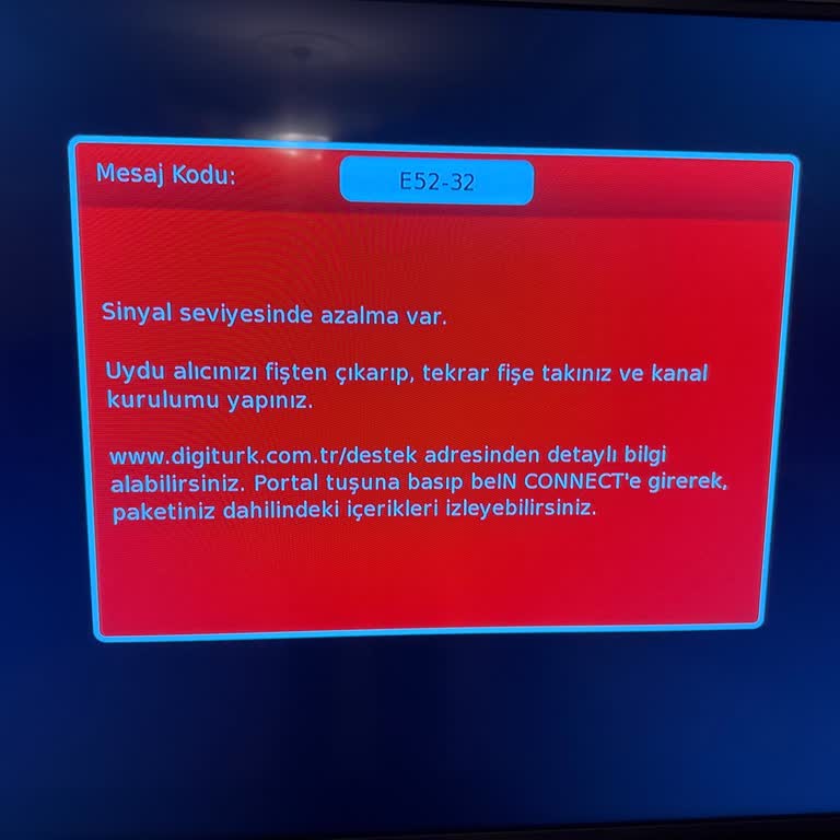 Digiturk Çanak Anteninin Sürekli Sinyal Sorunu Ve Tekrarlanan Servis Ücretleri