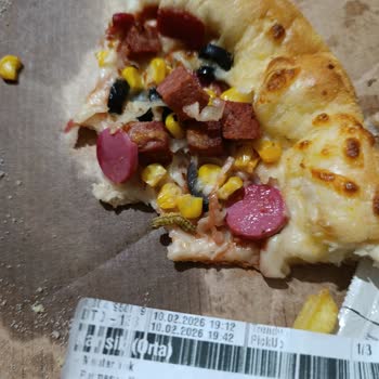 Little Caesars Şubesinde Pizza Üzerinde Böcek Bulunması Hijyen İhlali