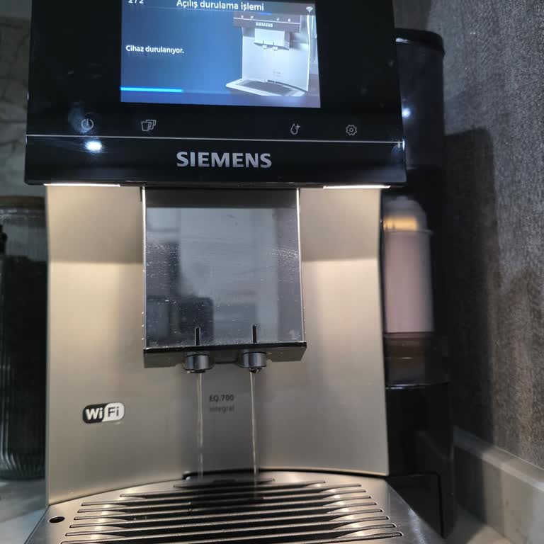 Siemens EQ700 Kahve Makinesinde Soğuk Kahve Problemi Ve Garanti Çözümü Talebi