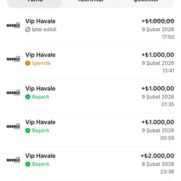 Bankadan Yatırdığım 1000 TL Hesaba Yansımıyor