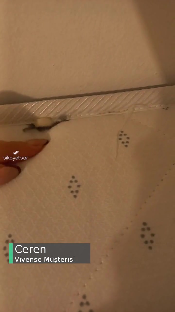 Vivense Yatağın Yanları Açılmış Süngerleri Görünüyor 2 Ay Oldu Alalı! videonun kapak resmi