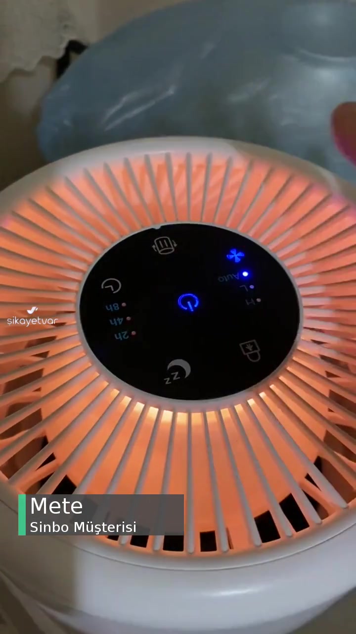 Sinbo Hava Temizleyici Çok Sesli, Uyutmuyor Bile! videonun kapak resmi