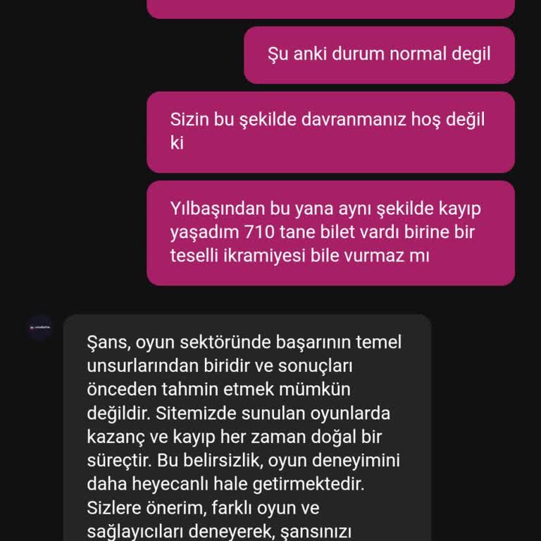 Casino Kaybı, Canlı Destek Yetersizliği Ve İade Talebi