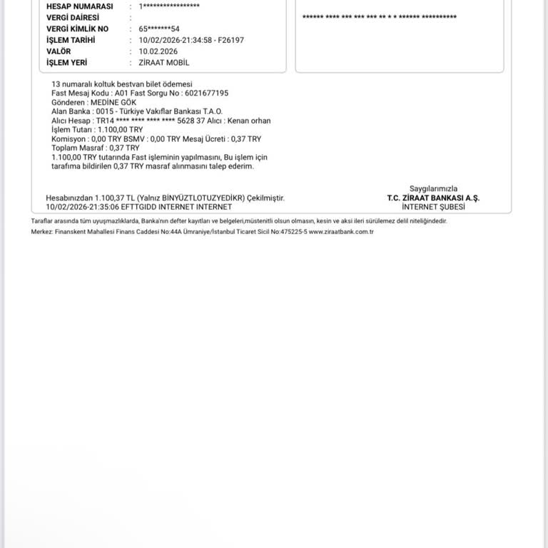 Zorla 500 TL Bagaj Ücretine Ödeme Ve İade Talebi