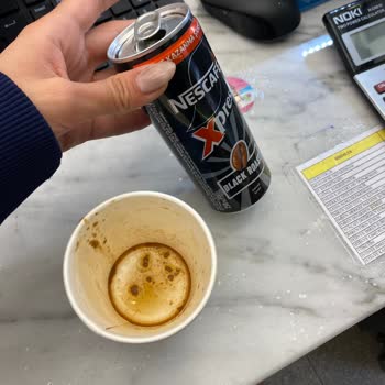 Nescafe Xpress Black Roast Soğuk Kahvede Bozulmuş Parça