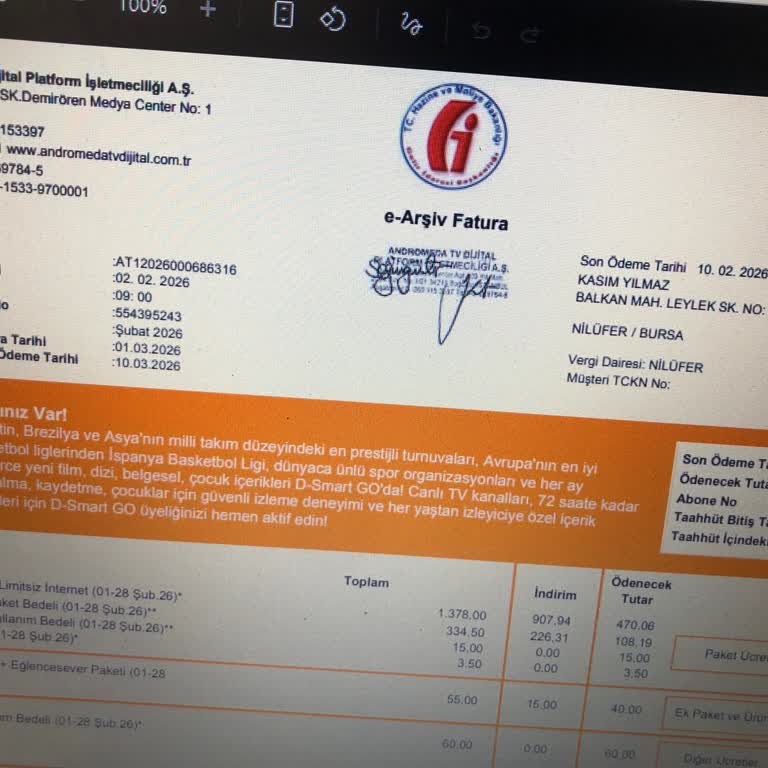 İş Yerimizde D-Smart Fiber İnterneti 7 Gün Boyunca Kurulmaması Ve Cayma Bedeli İtirazı