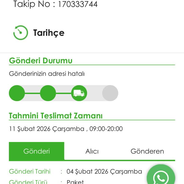 Adres Hatası Nedeniyle Tekrarlanan Teslimat Sorunları Ve Yetersiz Müşteri Desteği