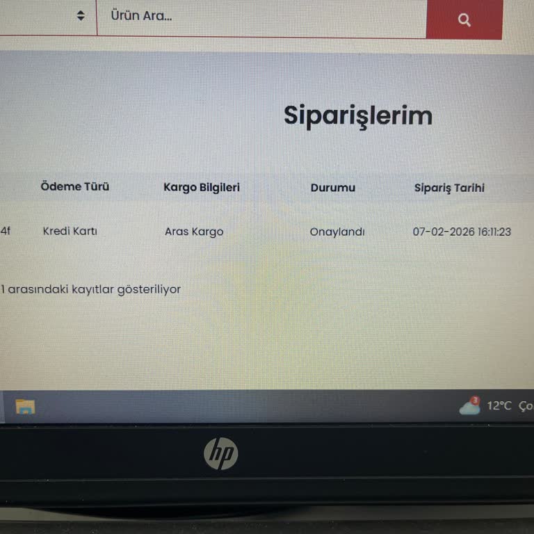 Teslim Edilmeyen Sipariş İçin Kredi Kartı İadesi Talebi