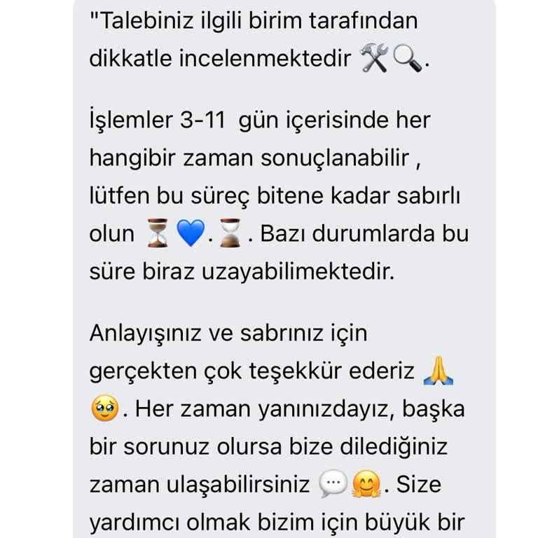 5.000 TL Hızlı Havale İşlemi Hesaba Yansımadı Ve Destek Çözüm Sunamadı