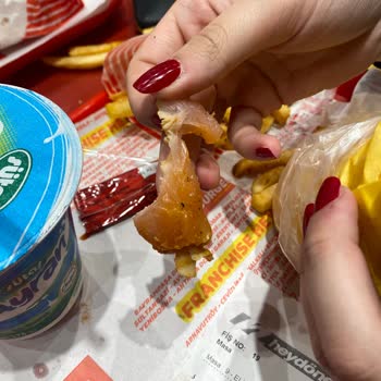 Çiğ Et Ve Deri Parçaları İçeren Dönerde Sağlık Tehlikesi