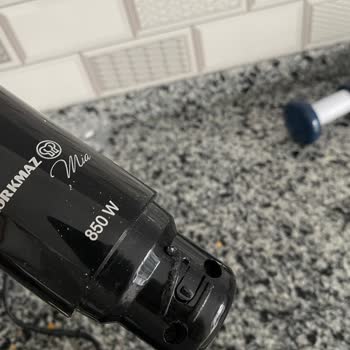 Korkmaz Blender İlk Kullanımda Duman Çıkardı Ve Parçalar Aşındı