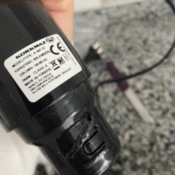 Korkmaz Blender İlk Kullanımda Duman Çıkardı Ve Parçalar Aşındı