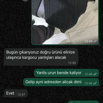Yanlış Ürün Gönderimi Ve Engellenen İletişim Nedeniyle İade Talebi