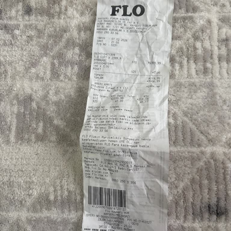 Kayseri Şehir Hastanesindeki FLO Mağazasının Ayakkabı Değişim Talebini Reddetmesi