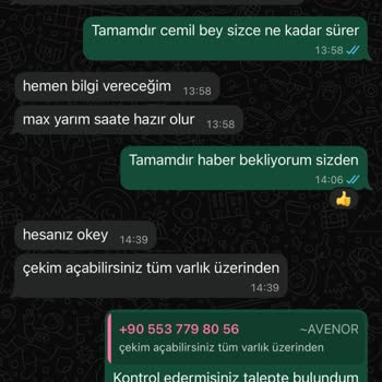 Avenor Sürekli Ek Para Talep Ediyor