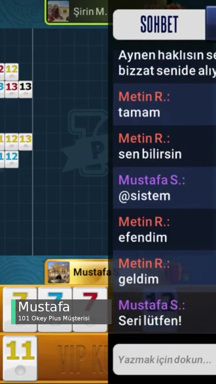 101 Okey Plus Eşli Oyun Kurarak Ortak Oyun Oynama videonun kapak resmi