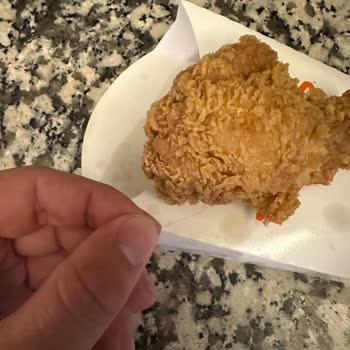 Getir Üzerinden Popeyes Siparişimde Saç/Kıl Çıktı