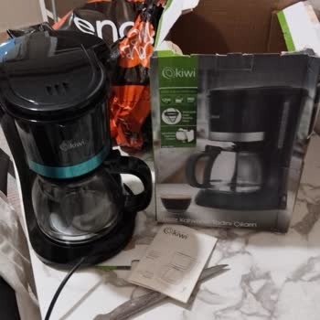 Kiwi Filtre Kahve Makinesinin Öğütme Özelliği Olmadığı İçin Şikayet