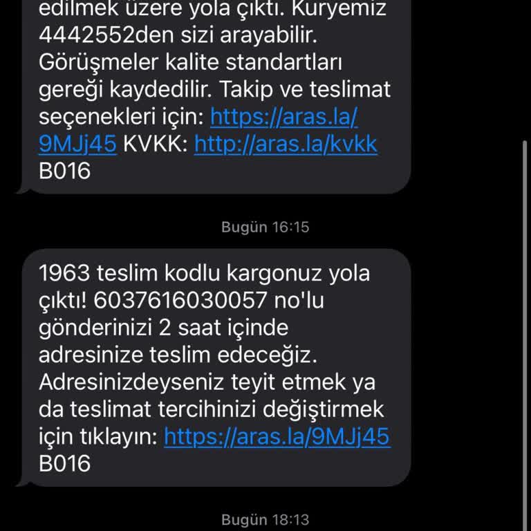 Teslim Edilmemiş Kargo İçin Yanlış Alıcı Teslim Almadı Notu
