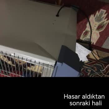 PTT Kargo'da Elektrikli Isıtıcının Kırık Ve Hasarlı Teslimatı