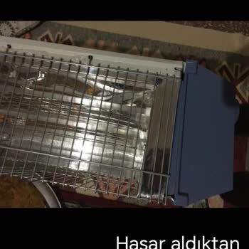 PTT Kargo'da Elektrikli Isıtıcının Kırık Ve Hasarlı Teslimatı