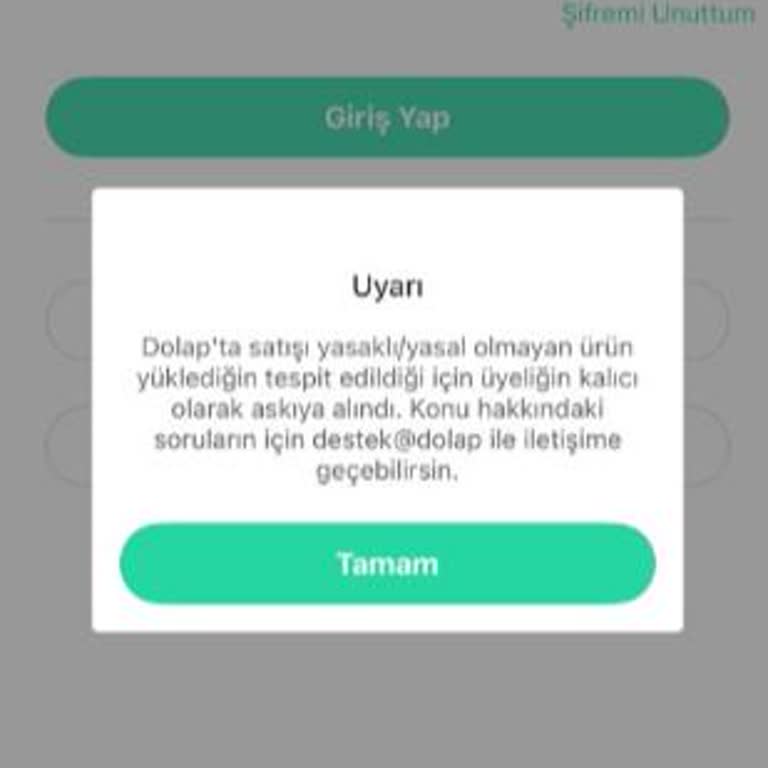 Dolap Hesabım Haksızca Kapatıldı, Siparişlerime Erişemiyorum ve 3000 TL Maddi Kayıp