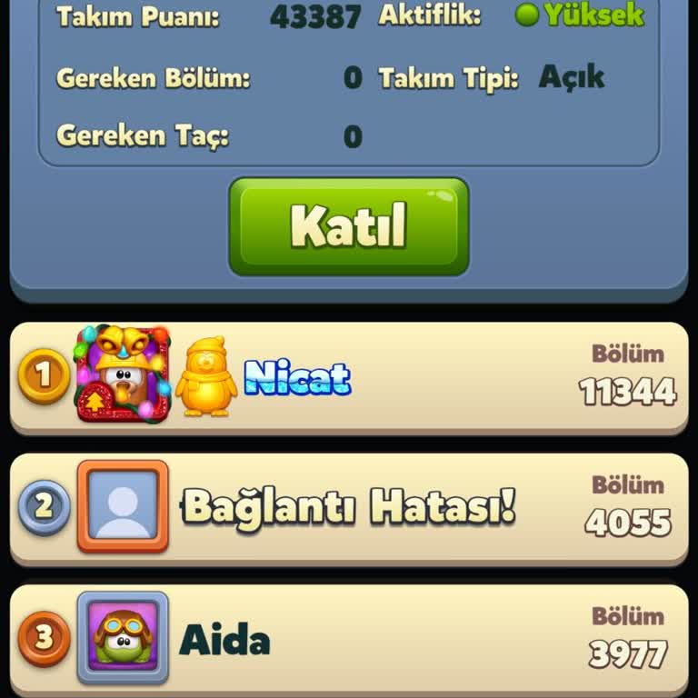 Royal Match’te Takımdan Atılma Ve Bağlantı Hatası Sorunu