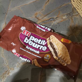 Eti Petit Beurre Bisküvi İçinde Yabancı Madde Bulundu