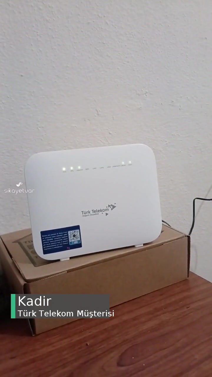 Türk Telekom Modem Sorunu videonun kapak resmi