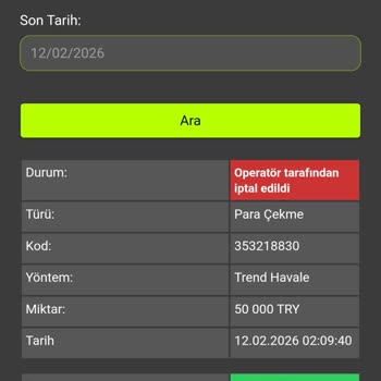 Kazancım Haksızca Silindi Ve Geri Ödeme Talep Ediyorum