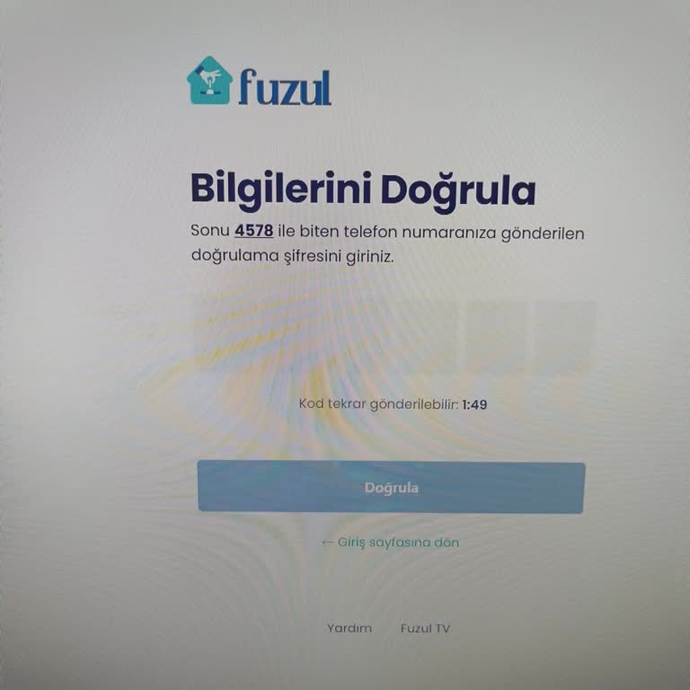 Telefon Numarası Güncellenmediği İçin Mobil Uygulamaya Giriş Yapılamıyor Acil Güncelleme Talebi