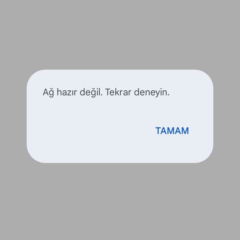 Vodafone Şebeke Güncellemesi Sonrası SMS Gönderememe Sorunu