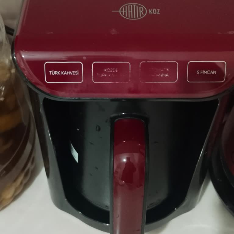 Karaca Hatır Köz Kahve Makinesinin Rengi Kısa Sürede Soldu