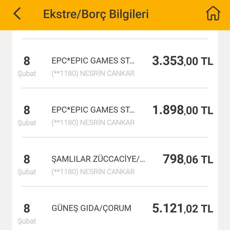 VakıfBank Ek Kartında İzinsiz Harcamalar İptali Ve Tam İade Talebi