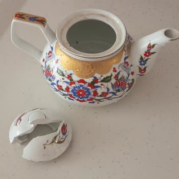 Kütahya Porselen Simay Çaydanlık Kapağı İçin Yedek Parça Desteği Reddi