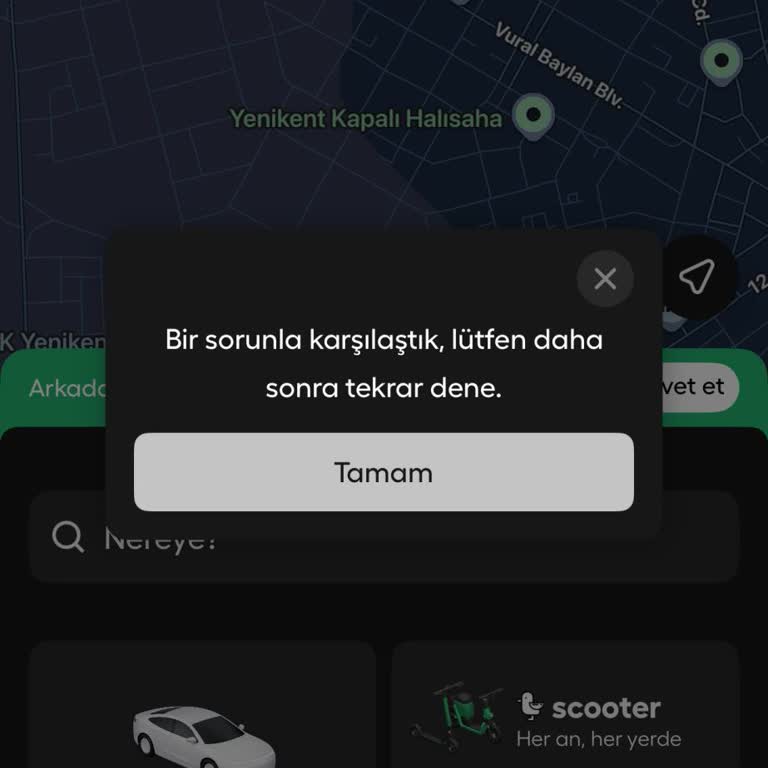 Martı Tag’da Yolculuk Başlatılamıyor Ve Destek Kanalı Bulunamıyor